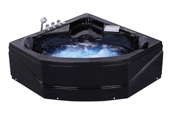 Fontana Verona Dual Seater Whirlpool Massage Corner Acrylic Bathtub